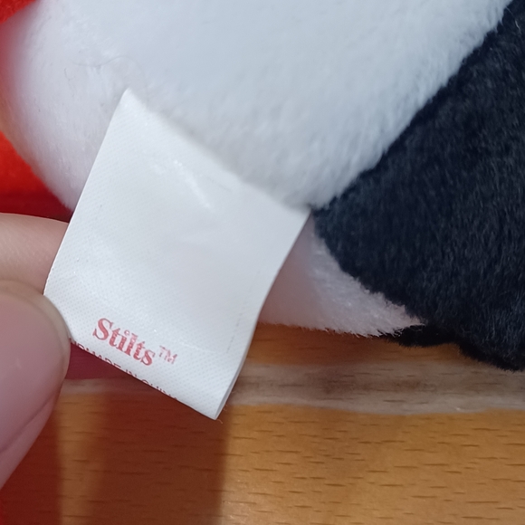 -Ty Beanie Babies Vintage 1999 Stilts The Stork plushie Retired - Picture 9 of 12